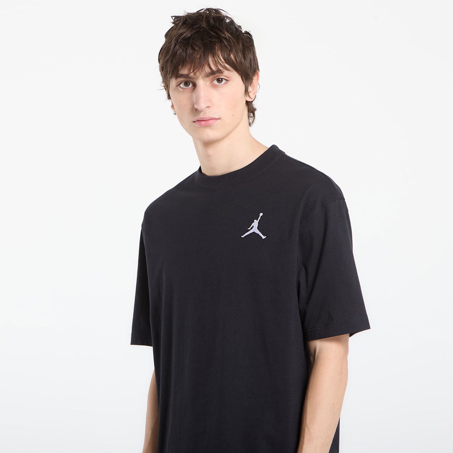 Tričko Jordan Embroidered Jumpman T-Shirt Čierna | IF5566-010, 1