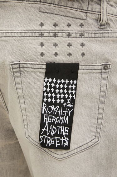 Džínsy Ksubi Anti K Pluto Slim Jeans Šedá | MPF24DJ017, 3