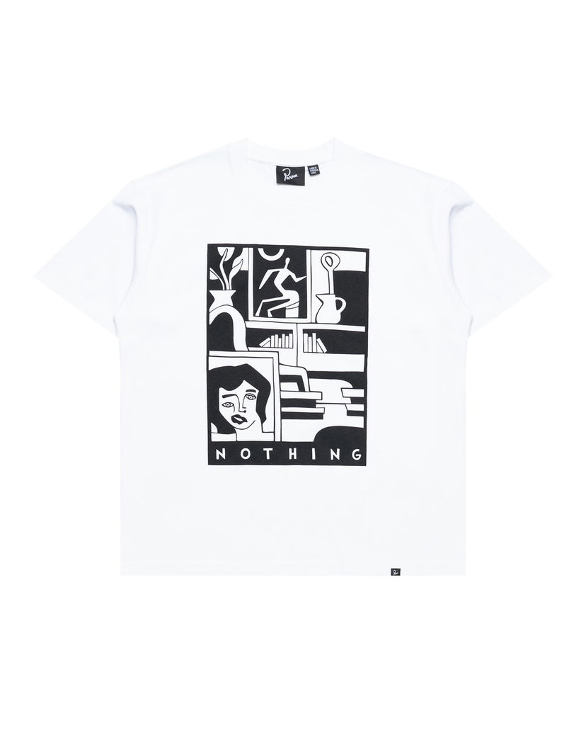 Tričko By Parra Parra Our House Graphic T-Shirt Biela | 54200