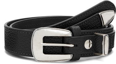 Opasok LEMAIRE Lemaire Minimal Western Belt Čierna | AC1181 LL139, 4