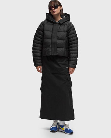 Prešívaná bunda Nike Sportswear Swoosh Puffer PrimaLoft® Therma-FIT Oversized Hooded Jacket Čierna | FB8729-010, 4