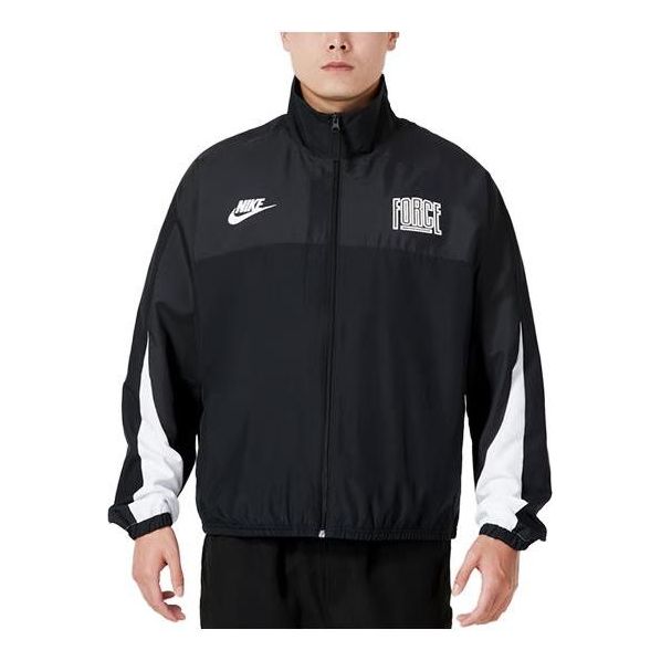 Vetrovka Nike Starting 5 Basketball Jacket Čierna | FB6981-010, 0