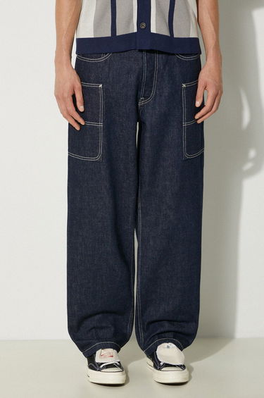 Džínsy KENZO Kenzo Cargo Monkey Fit Jeans Modrá | FE65DP4086A1.DM, 3