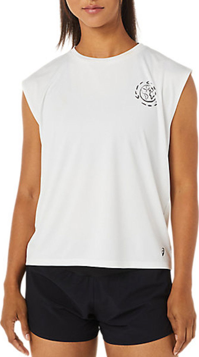 Tielko Asics Ocean Waste Run Tank Top Biela | 2012c220-101, 0