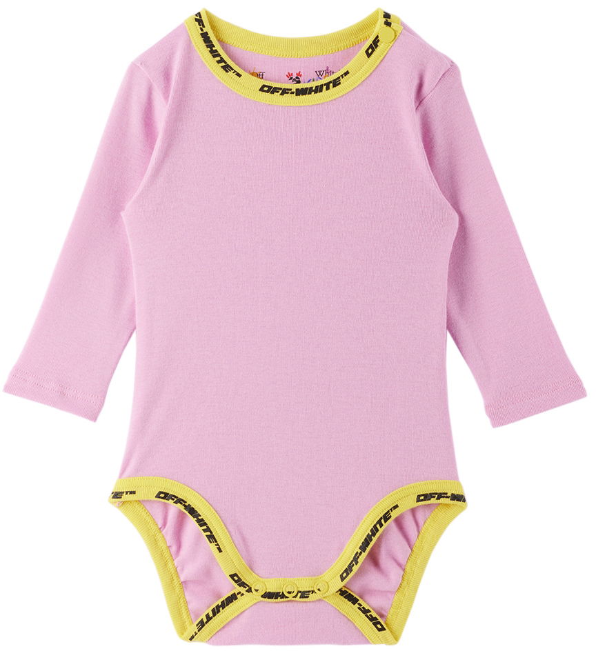 Body Off-White Industrial Trim Bodysuit Ružová | OGX2001F22JER0013018, 0