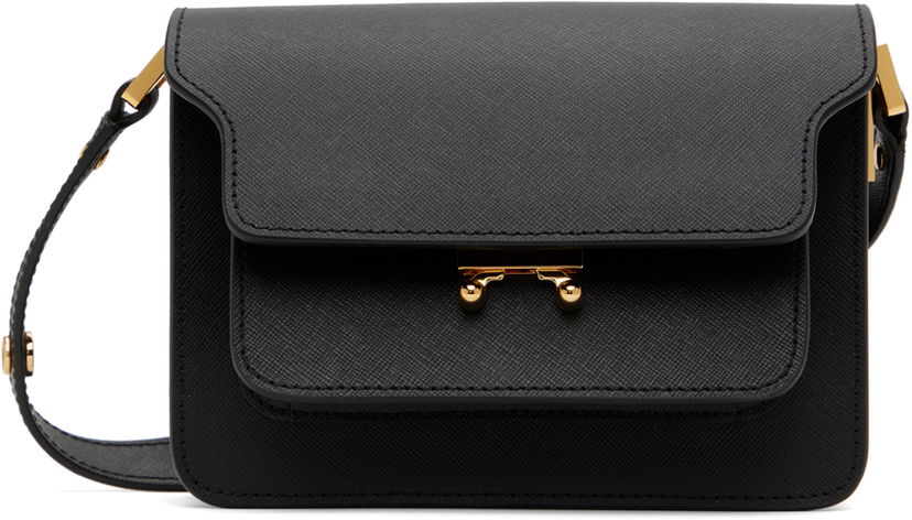 Taška cez rameno Marni Mini Trunk Bag Čierna | SBMPS01U07 LV520