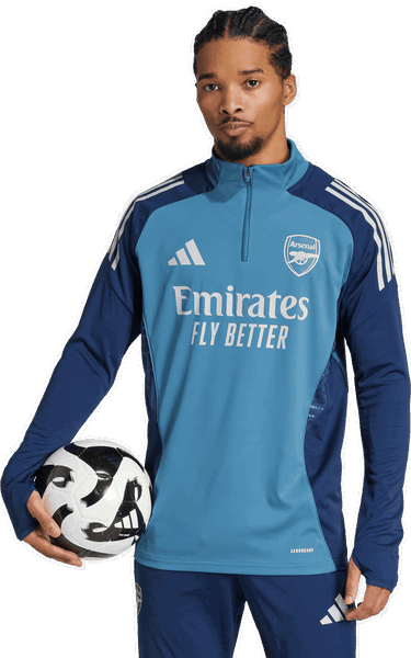 Tričko adidas Originals Arsenal AFC TR TOP 2025/26 Long Sleeve Training Top Modrá | jj1815, 2