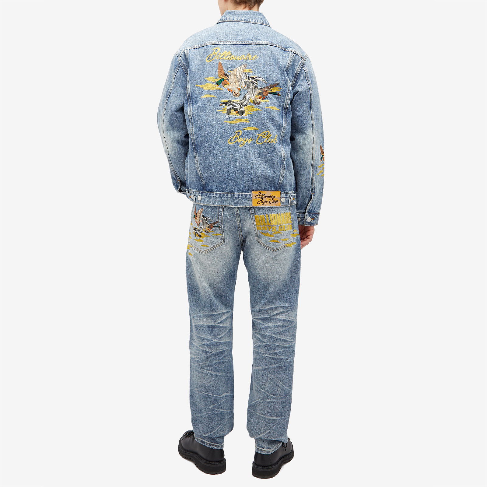Duck Embroidered Denim Jacket