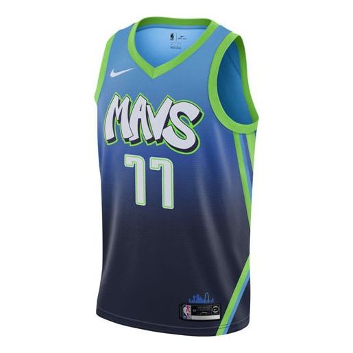 Dres Nike Luka Doncic Dallas Mavericks City Edition Jersey Modrá | AV4632-465