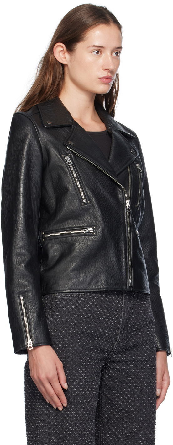 Bunda rag & bone rag & bone Arrow Leather Jacket Čierna | WAW24F2012BU12, 1