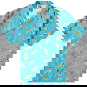 Feather Aloha Vacation Shirt