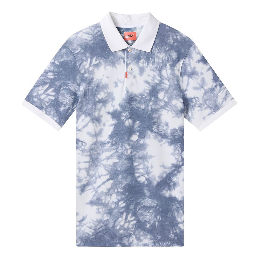 Polo tričko Nike Tie Dye Golf Polo Shirt Modrá | CI9770-100