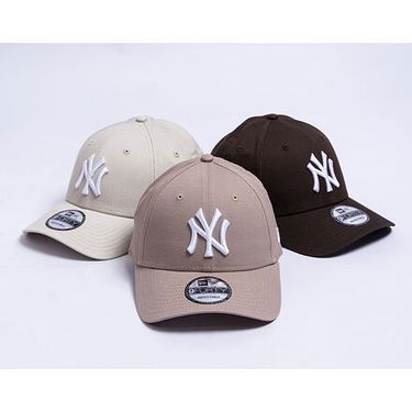 Šiltovka New Era 9FORTY MLB Nos League Essential New York Yankees - Ash Brown / White One Size Béžová | 60471457, 2