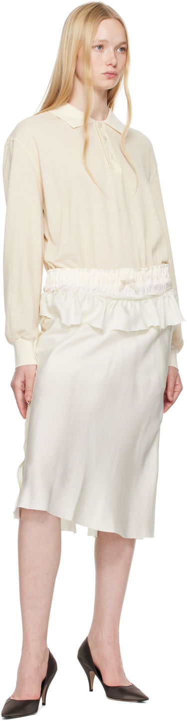Sukňa Maison Margiela Maison Margiela Paneled Midi Dress Biela | S51DD0037 MTJ030, 3