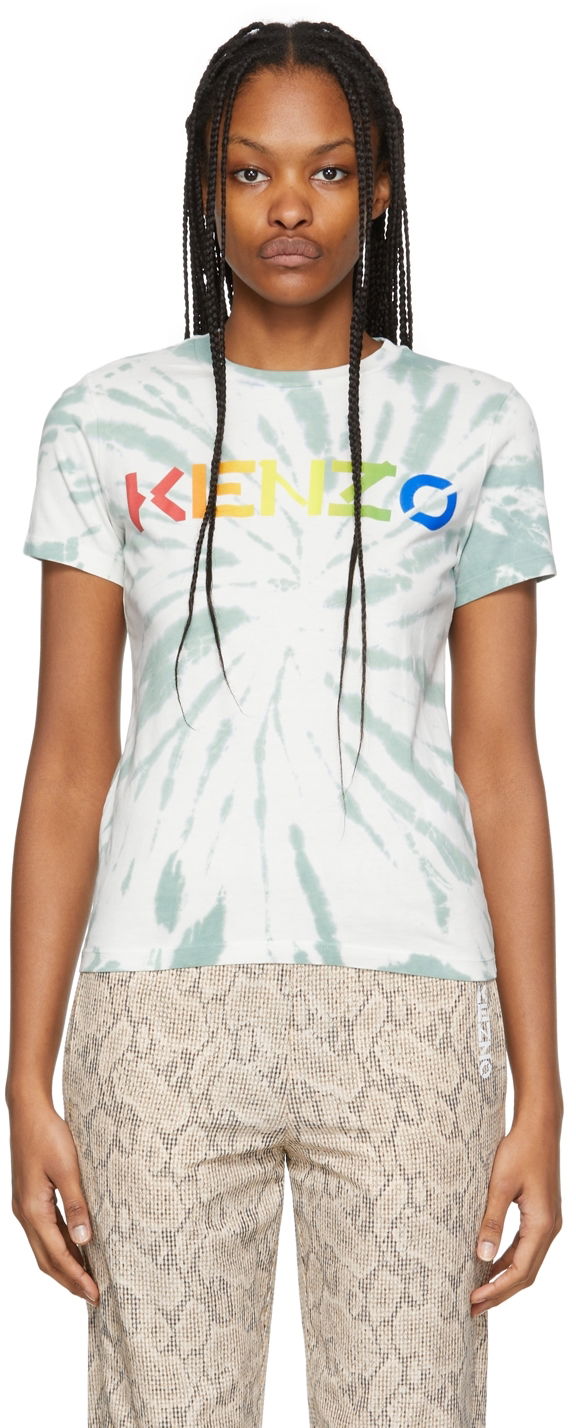 Tričko KENZO Cotton T-Shirt Zelené | FC52TS8544SA, 0