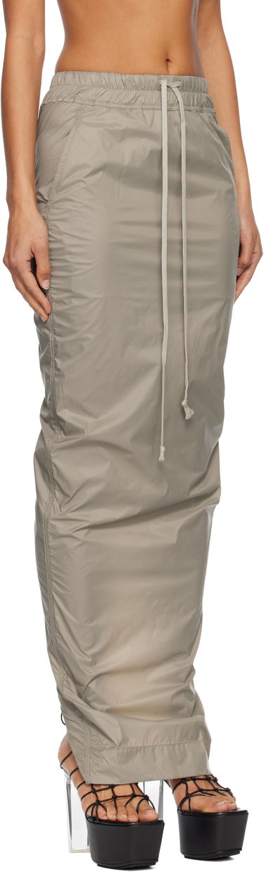 Sukňa Rick Owens DRKSHDW Concordians Pull On Pillar Maxi Skirt Čierna | DS02E7332 NP, 4