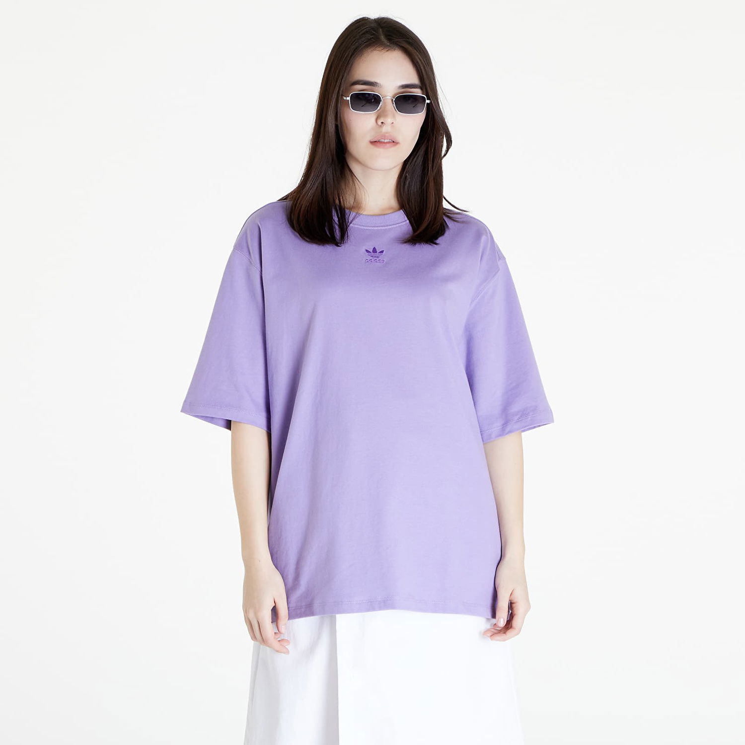 Tričko adidas Originals Tee Fialová | IA6462, 0