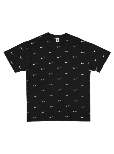 Tričko Nike All Over Swoosh Logo T-Shirt Čierna | CK4094-010