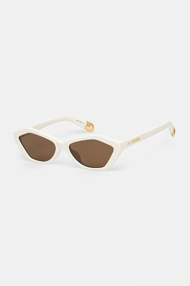 Slnečné okuliare Jacquemus Sunglasses BAMBINO Biela | JAC42C3SUN, 0