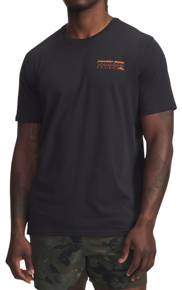 Tričko Under Armour Project Rock Q4 1 Short Sleeve Graphic T-Shirt Čierna | 6005034-002, 0