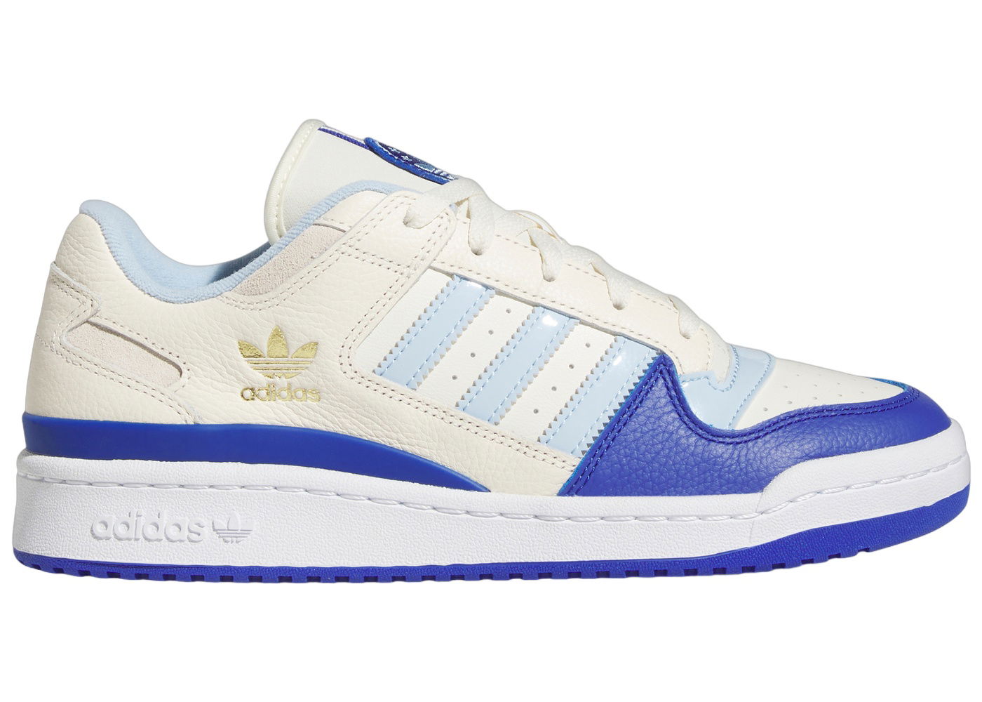 Tenisky a topánky adidas Originals Forum Low Classic Cream White Clear Sky Semi Lucid Blue Biela | IF7815, 0