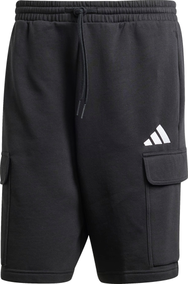 Šortky adidas Originals Essentials Feelcozy Fleece Cargo Shorts Čierna | je3869, 0