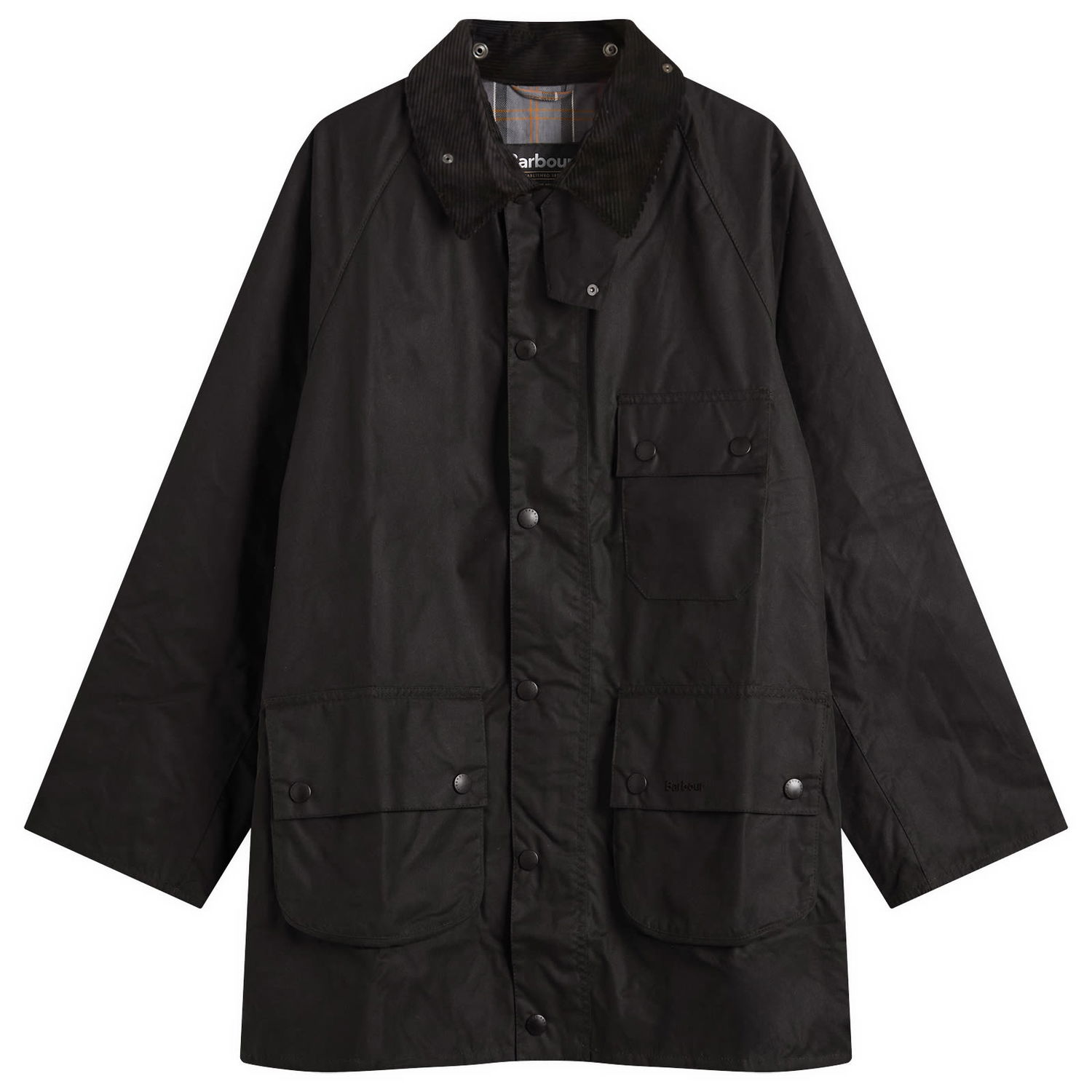 Bunda Barbour Solway Wax Jacket Size 38 Čierna | MWX2498BK71, 1