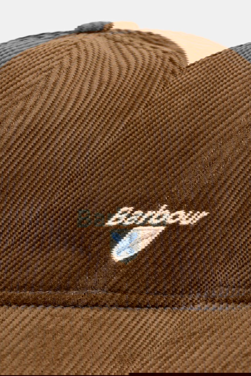 Šiltovka Barbour Preston Corduroy Baseball Cap Hnedá | MHA0911BE51, 1