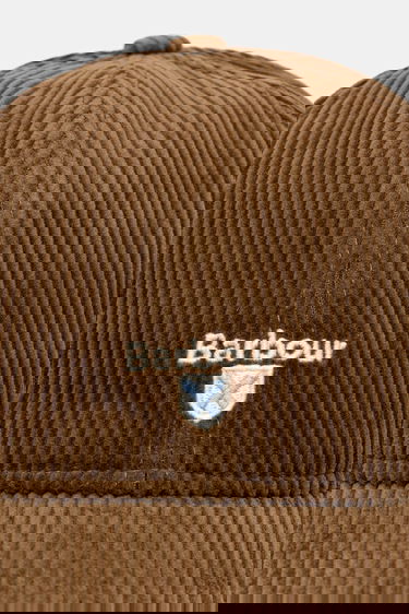 Šiltovka Barbour Preston Corduroy Baseball Cap Hnedá | MHA0911BE51, 1