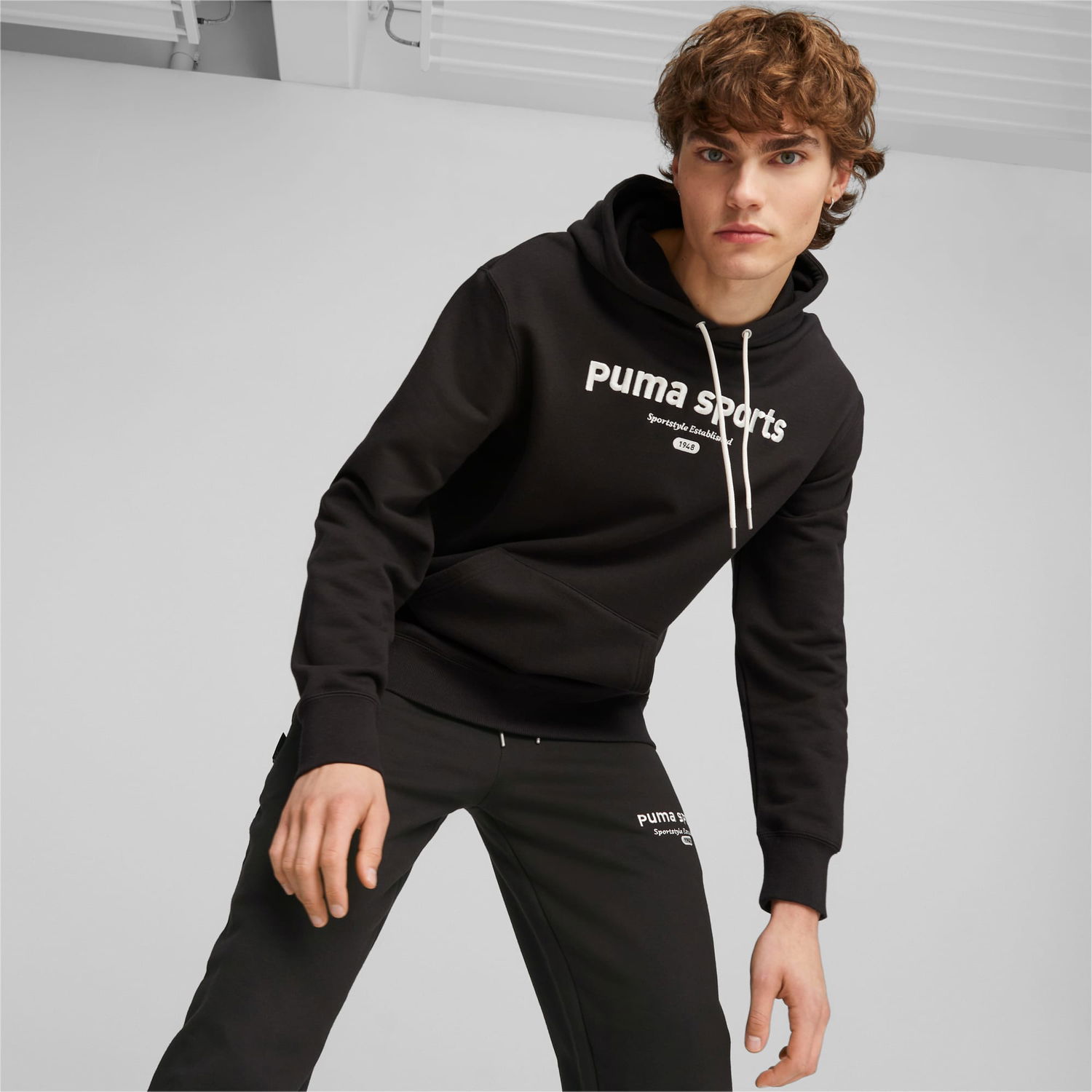 Mikina Puma TEAM Hoodie Herren, Čierna | 621322_01, 0
