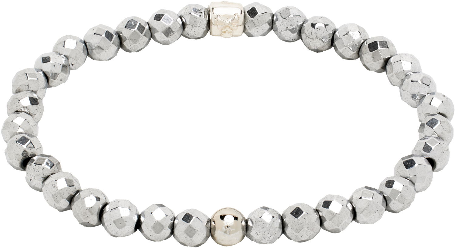 Náramok Mastermind WORLD Mastermind World Glass Beads Bracelet Metalická | MW25S14-BR003, 0