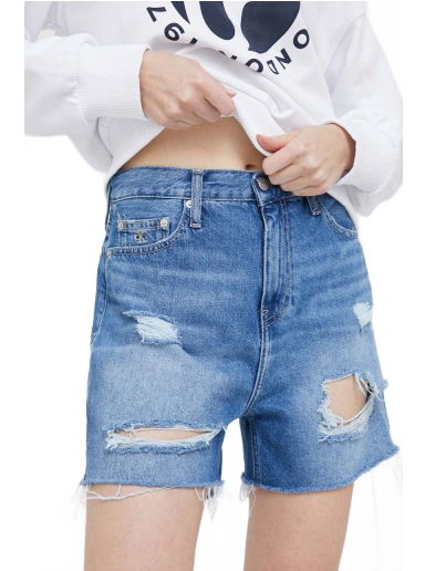 Šortky CALVIN KLEIN Denim Shorts Modrá | J20J220641.PPYX