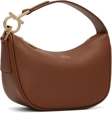 Taška cez rameno FERRAGAMO Ferragamo North-South XS Shoulder Bag Hnedá | 785985, 1