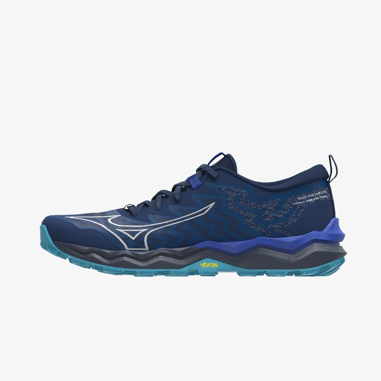 Tenisky a topánky Mizuno Wave Daichi 8 Gtx Classic Blue / White/ Pageant Modrá | J1GJ245651, 0