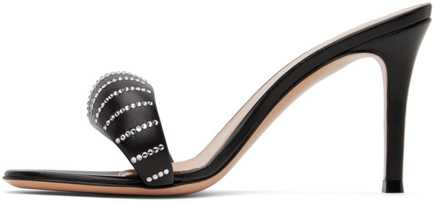 Gianvito Rossi Bijoux Crystal Heeled Sandals