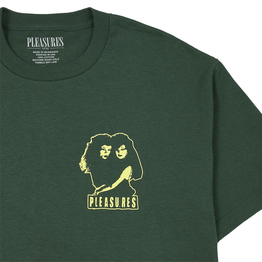 Tričko Pleasures Volume Tee Zelené | P22SU047-GREEN, 1