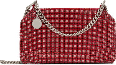 Kabelka Stella McCartney Stella McCartney Falabella Crystal Mesh Shoulder Bag Červená | 7B0101WP0439, 0