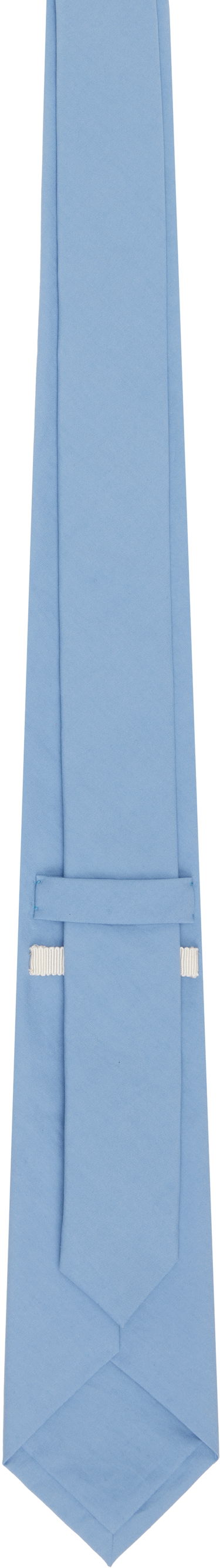Opasok AURALEE AURALEE Washed Finx Tie Modrá | A25ST07TN-M, 1