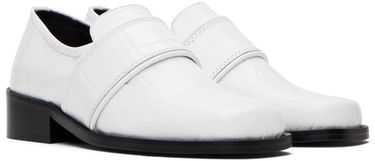 Tenisky a topánky BY FAR BY FAR Cyril Loafers Biela | 23PFCYRLWHMCEL, 3