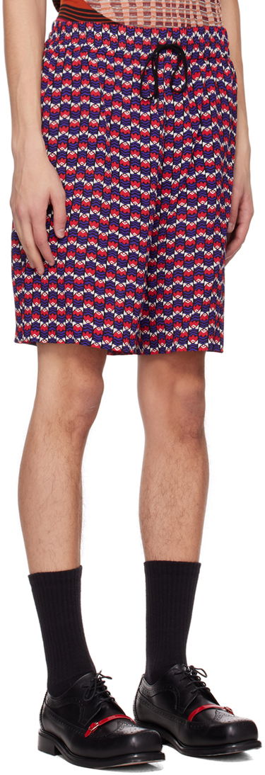 Šortky Anna Sui Exclusive Print Shorts Červená | M1023C40, 1