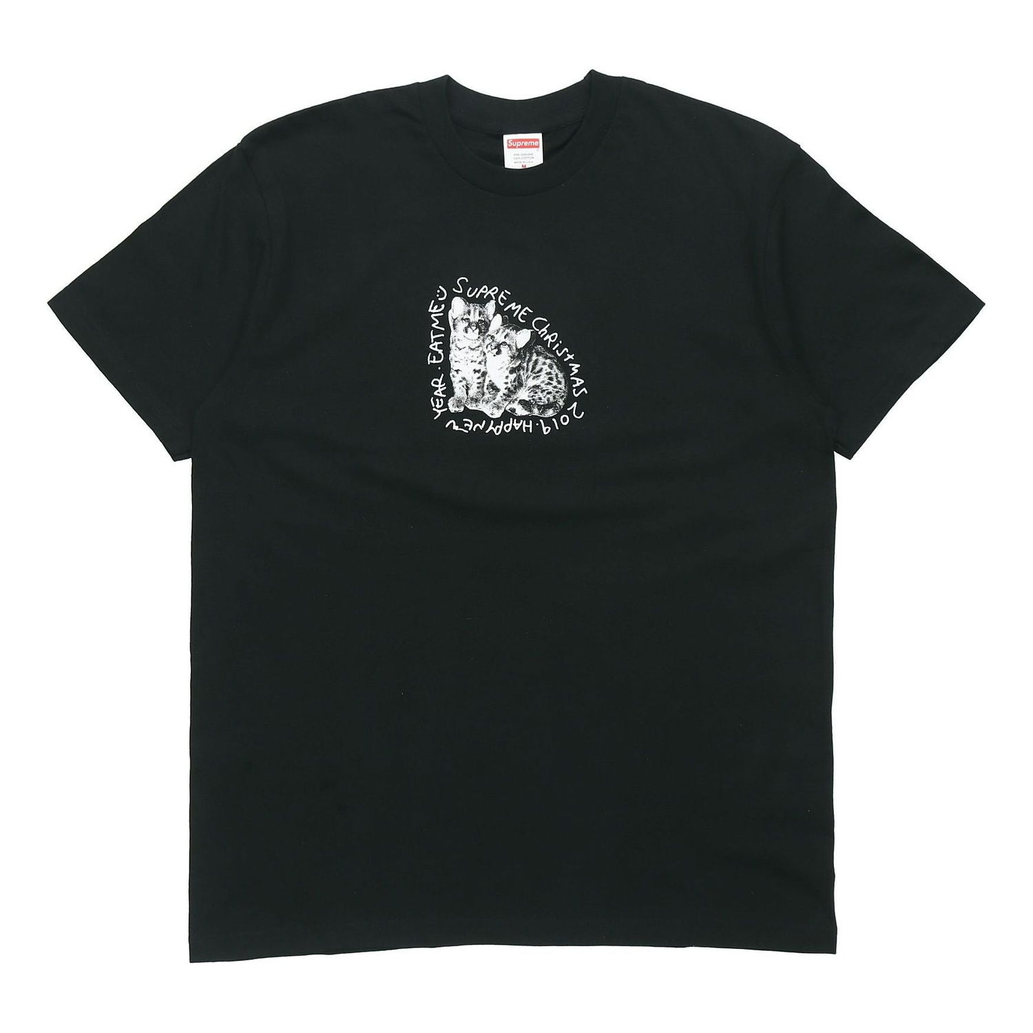 Tričko Supreme Eat Me Kitten Print T-Shirt Čierna | SUP-FW19-10916, 0