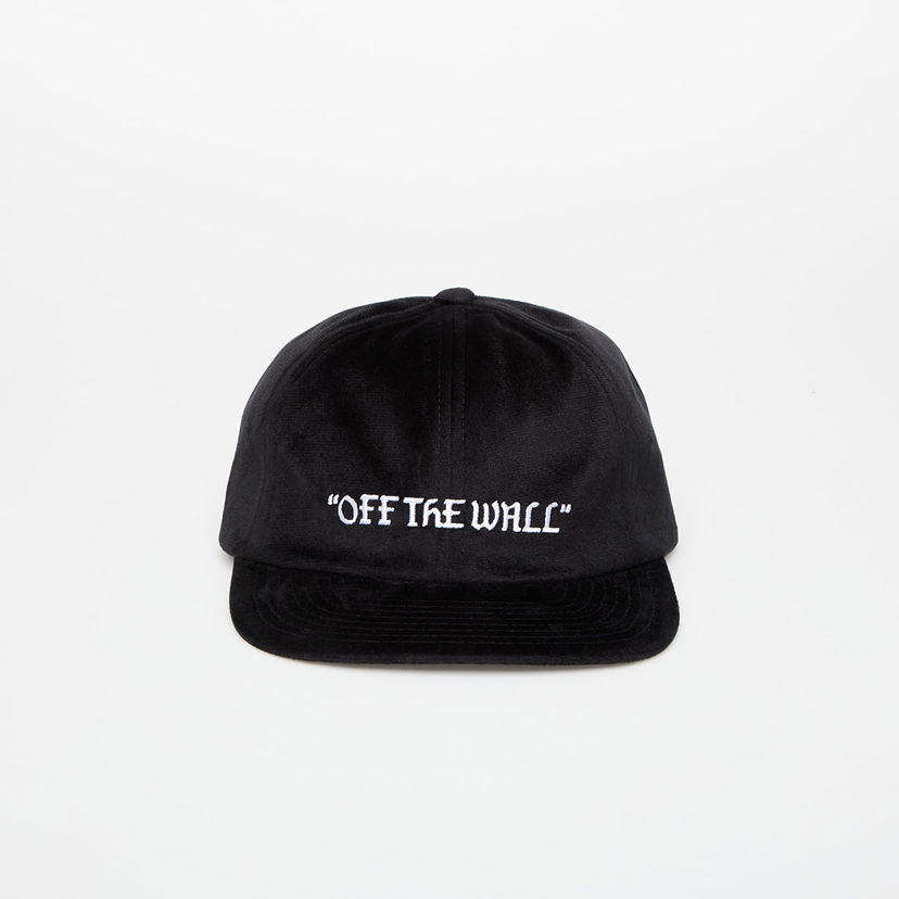 Šiltovka Vans Vans Off The Wall Jockey Cap Čierna | VN000Q9ZBLK1