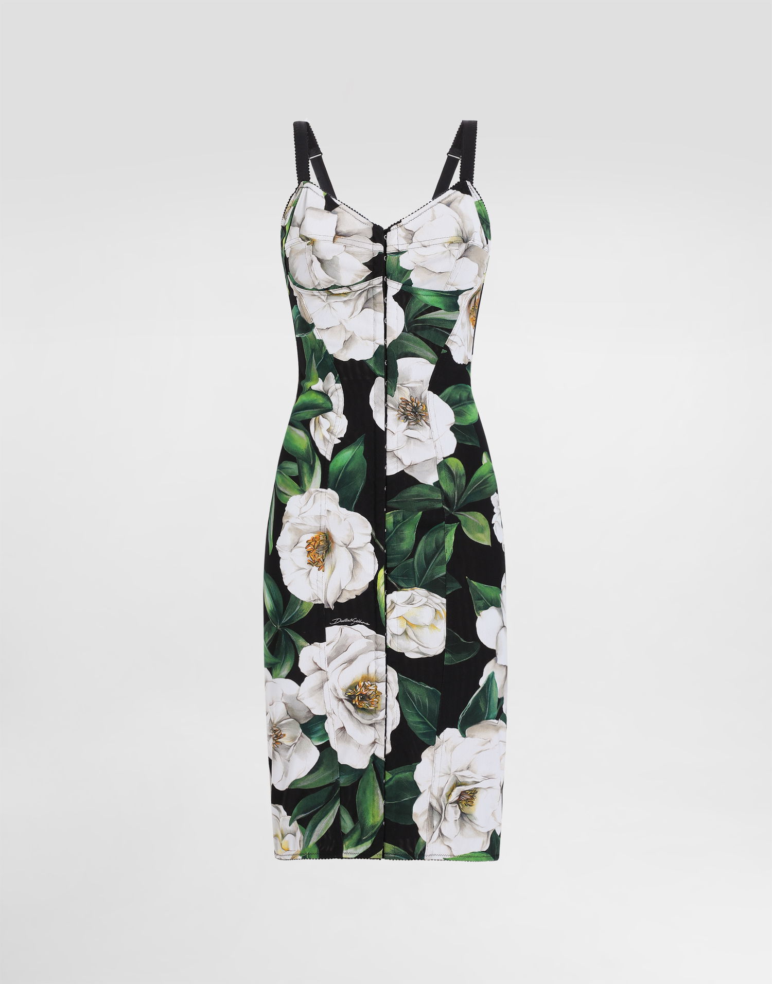 Šaty Dolce & Gabbana Dolce & Gabbana Gardenia Print Midi Dress Rôznofarebný | F6R3OTFSSK2HN5JB, 0