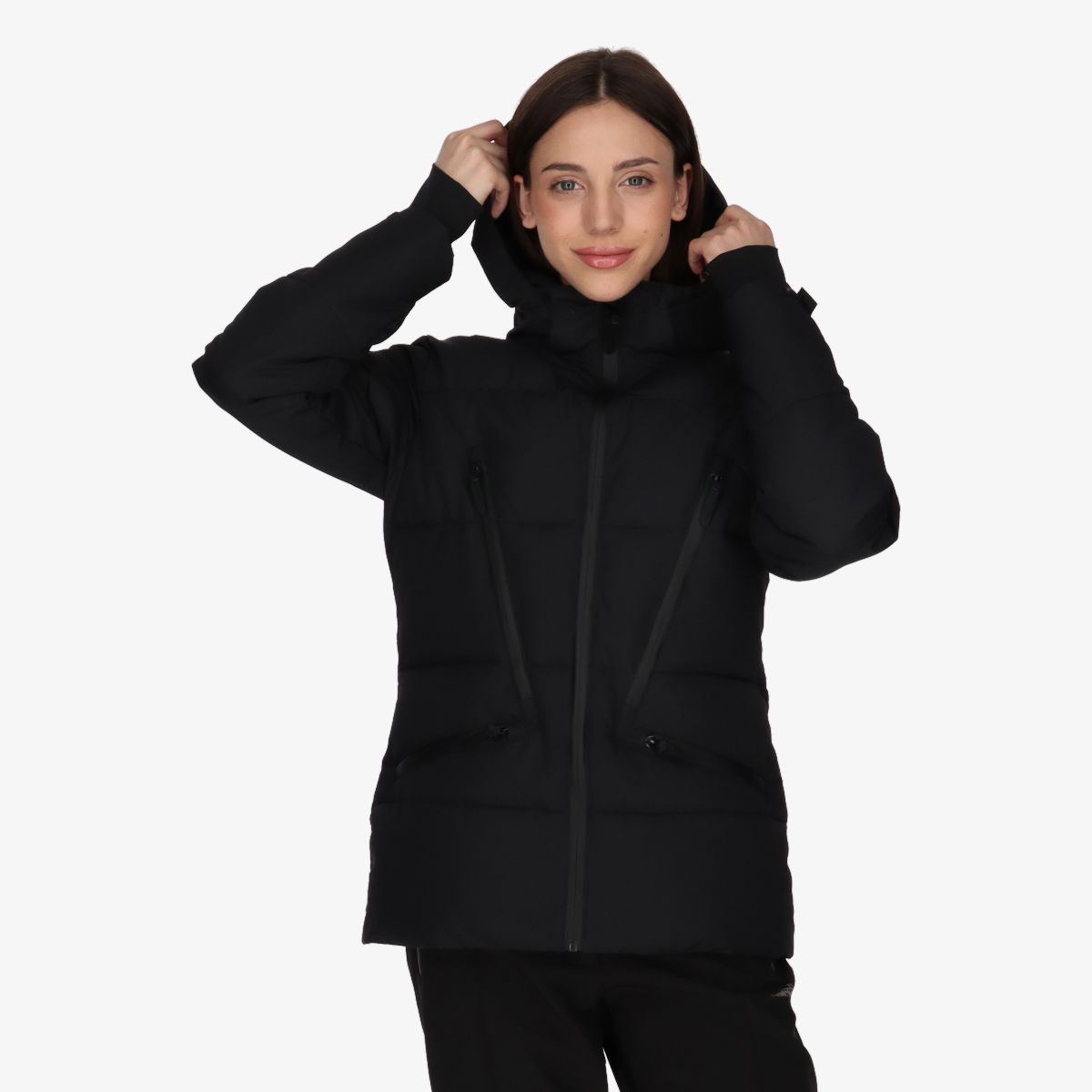 Prešívaná bunda Ellesse Hooded Winter Sports Jacket Čierna | ELA223F522-01, 0