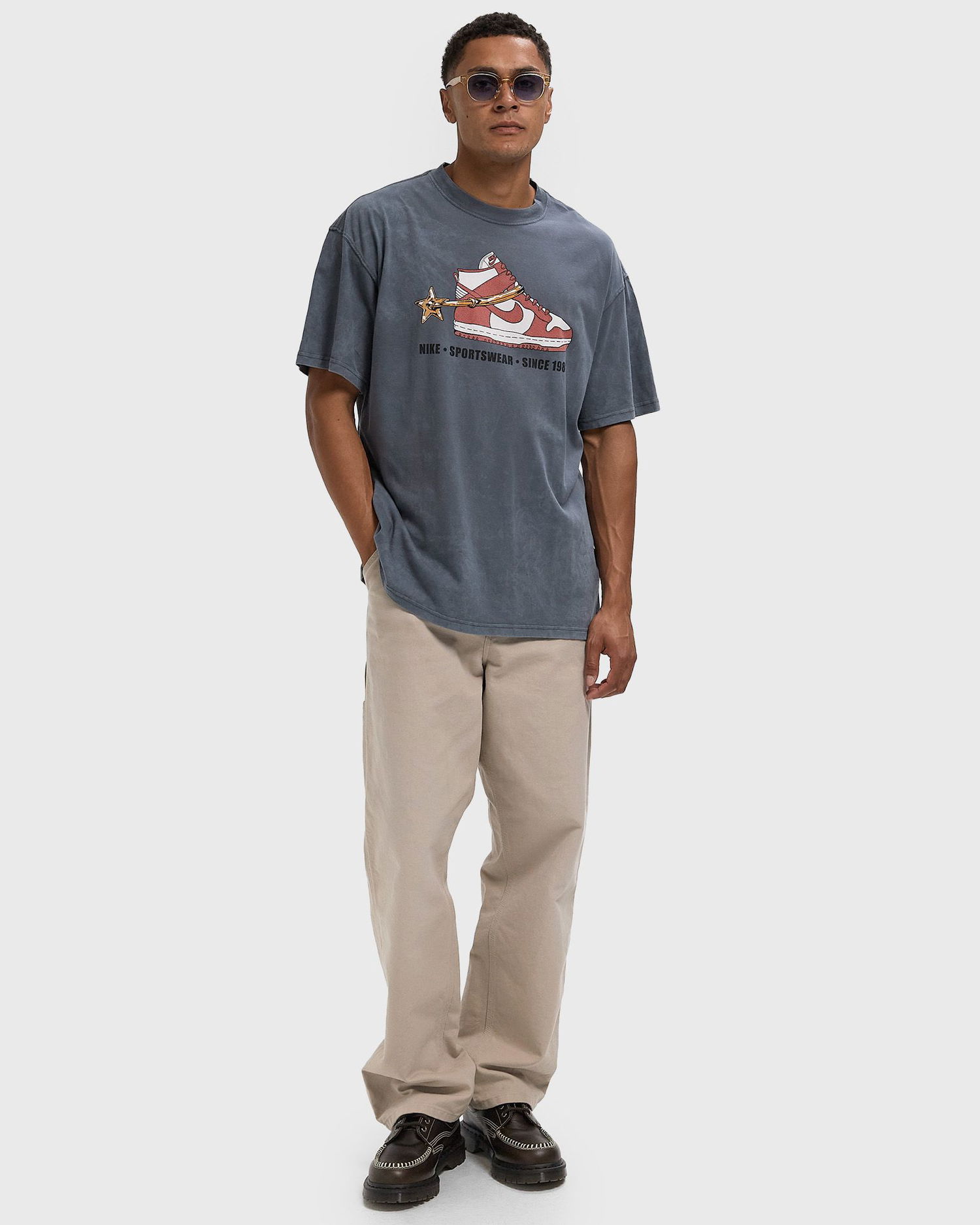 Tričko Nike Men's Sportswear Vintage T-Shirt Čierna | HQ9273-060, 1