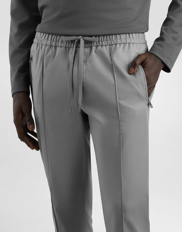 Nohavice Dolce & Gabbana Dolce & Gabbana Cotton Gabardine Jogging Trousers Šedá | GYACEZFUFNVN0493, 3