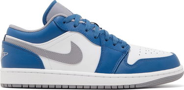 Tenisky a topánky Jordan Air Jordan 1 Low "True Blue Cement" Modrá | 553558-412, 2