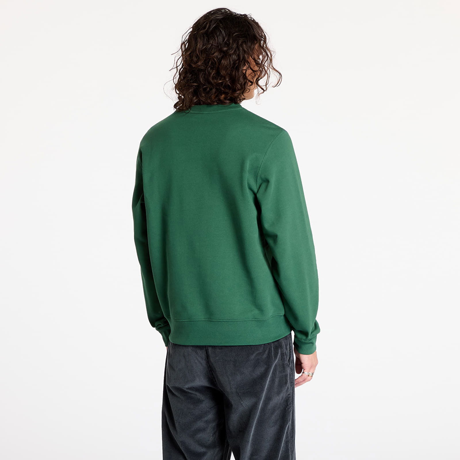 Green Crocodile Print Sweatshirt