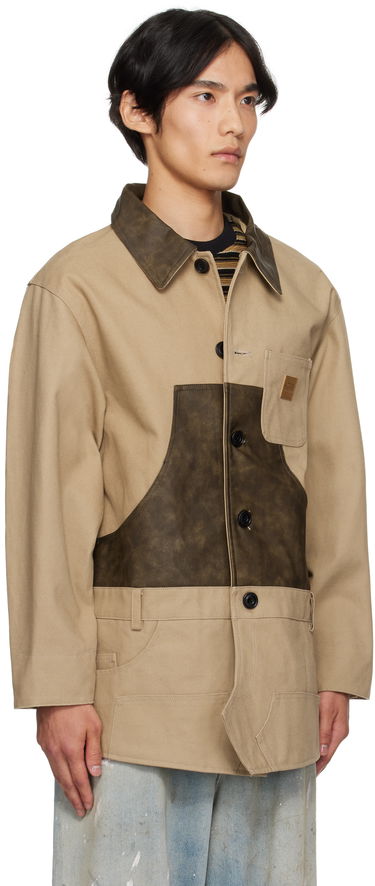 Kabáty Andersson Bell Andersson Bell Carpenter Shorts Inserted Coat Béžová | awa720w, 4