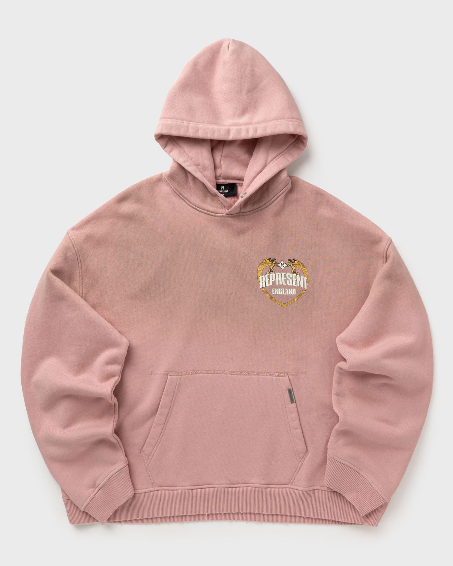 Mikina Represent Clo Angel Border Hoodie Ružová | MLM100368-24, 0